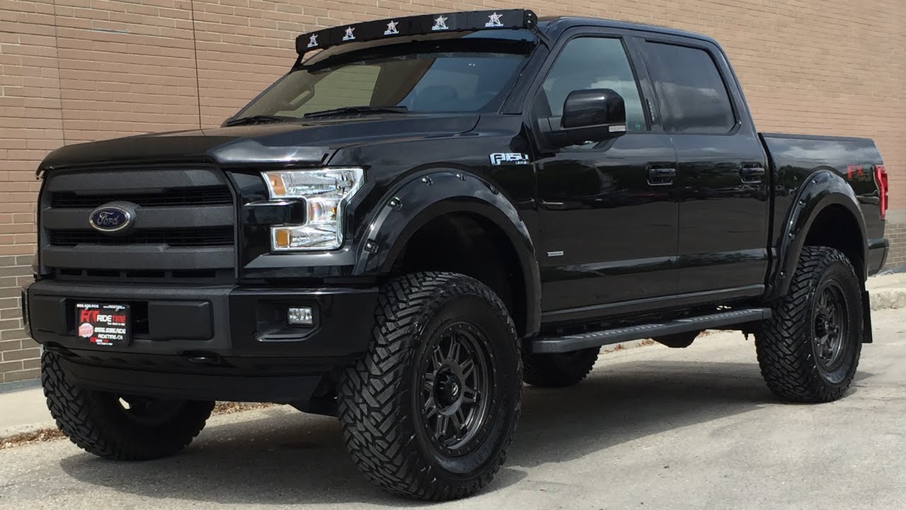 Lifted 2015 Ford F-150 Lariat FX4 Sport Package in Winnipeg