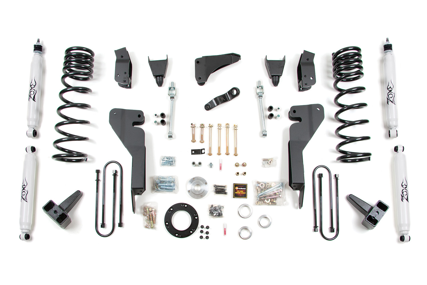 Zone Offroad 0913 Dodge Ram 2500/3500 8" Suspension System Ride Time