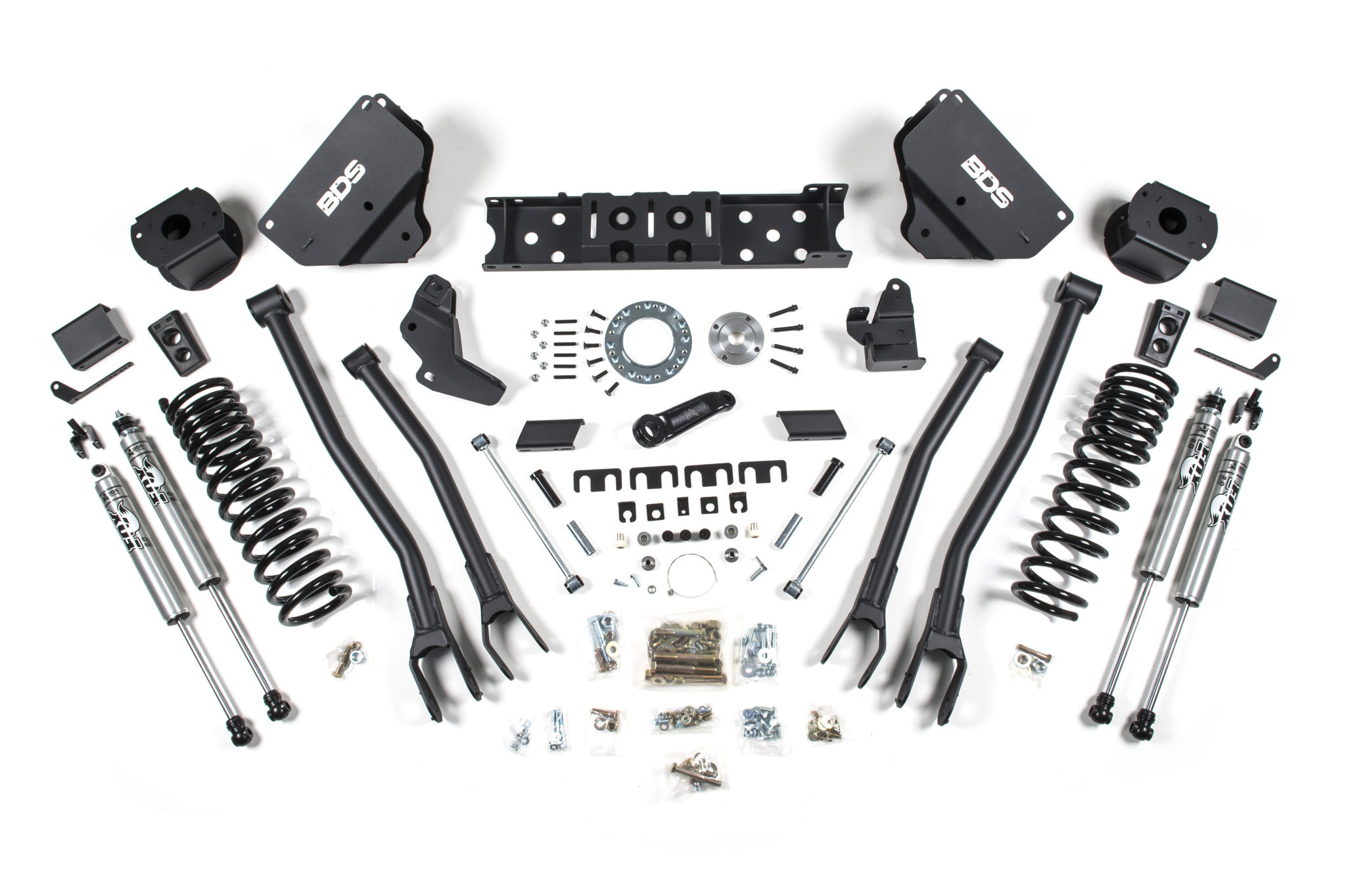 BDS 2014-2017 Dodge / Ram 2500 Gas 4WD Pickup w/ Rear Air-Ride Gas Only 5.5"/4-Link Suspension 2014 Ram 1500 Air Suspension Conversion Kit