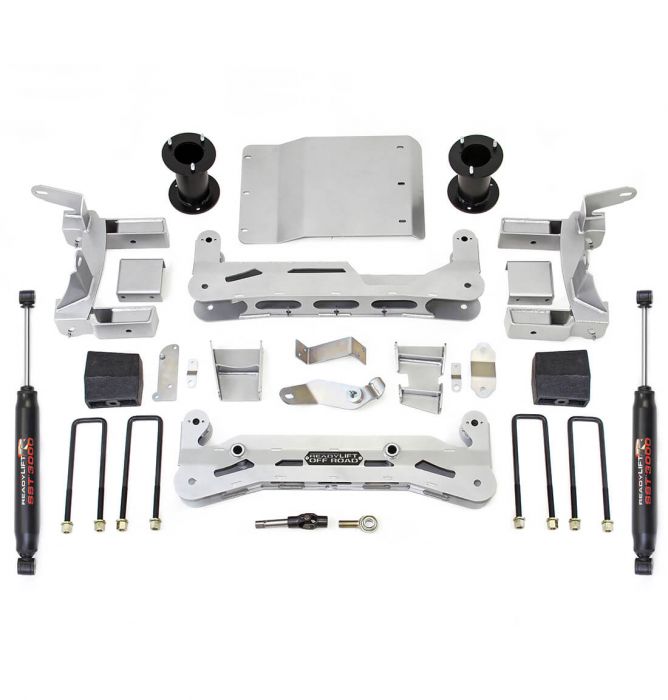 ReadyLIFT 4/" Rear Block Kit Fits 2014-2017 Chevrolet Silverado GMC Sierra 1500