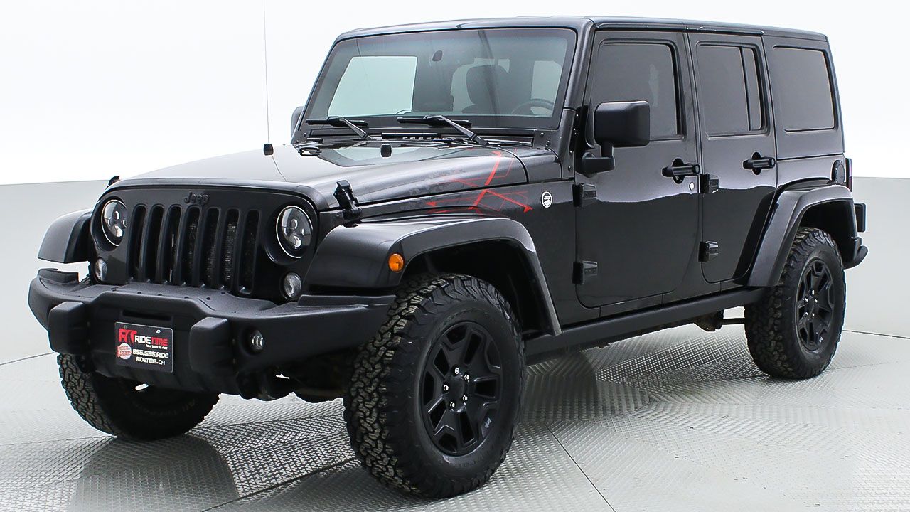 2016 Jeep Wrangler Unlimited Back Country from Ride Time in Winnipeg