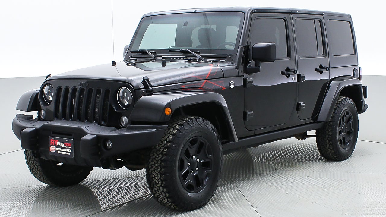 20589A 2016 Jeep Wrangler Unlimited Back Country TN