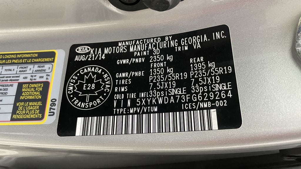 Kia Sorento SX 2015