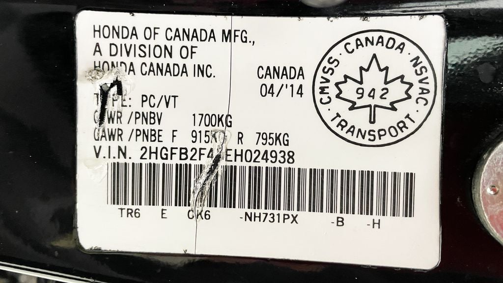 Honda Civic Sedan LX 2014