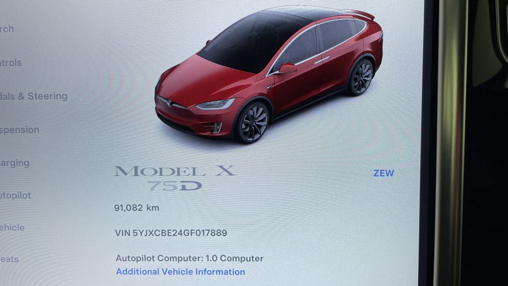 Tesla Model X 75D 2016