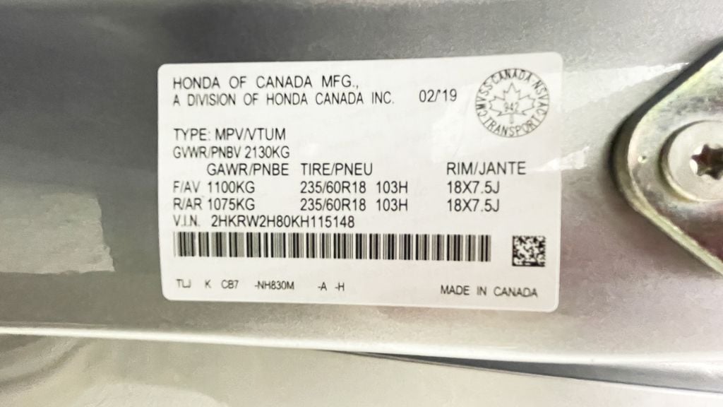 Honda CR-V EX-L 2019