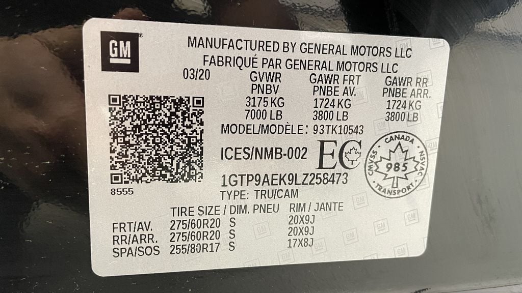 GMC Sierra 1500 Base 2020