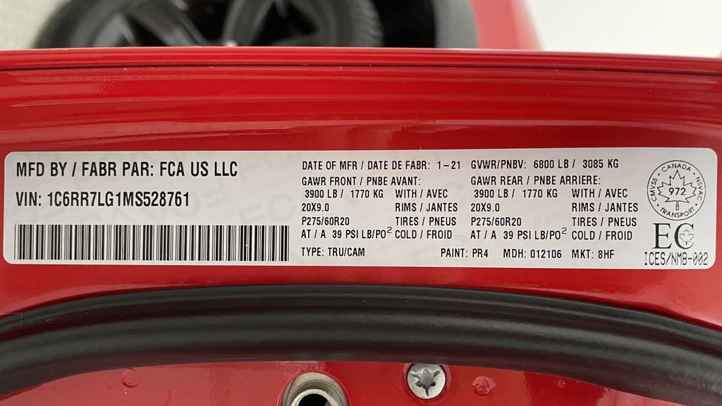 Ram 1500 Classic WARLOCK 2021