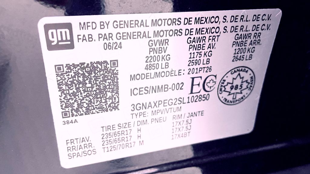 Chevrolet Equinox AWD 2LT 2025